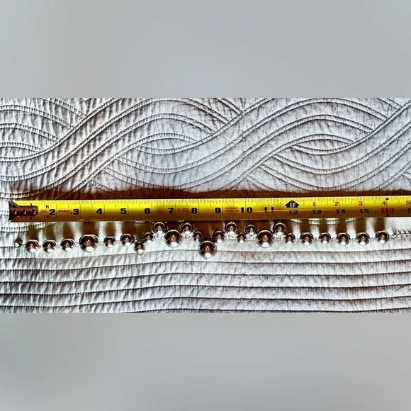 Silver Beaded Chocker - Picture 3 of 3